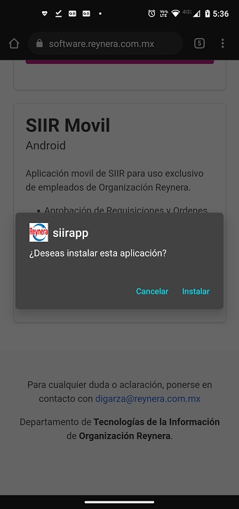 Instalador de aplicaciones Android